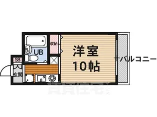 メゾン二葉【1階】の間取り