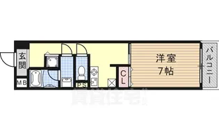 グランシャリオ名駅南【3階】の間取り