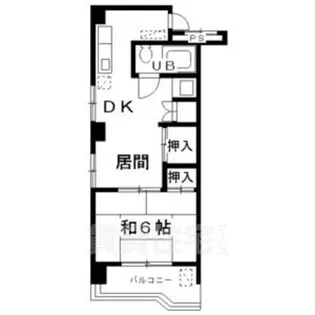 第7スカイビル【2階】の間取り
