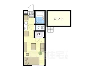 セトゥル枚方1【101号室】の間取り