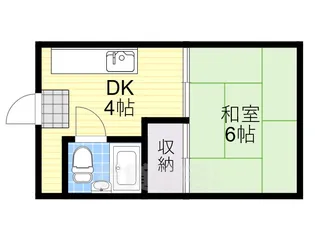 我孫子グランドハイツ2【4階】の間取り