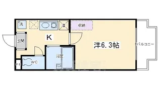 ヴィラソレイユ【4階】の間取り
