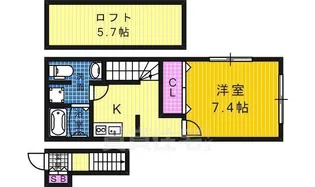 ピコラカーサ【1階】の間取り