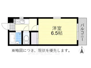 CIEL荒子川【3階】の間取り