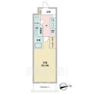 KDXレジデンス今池【6階】の間取り