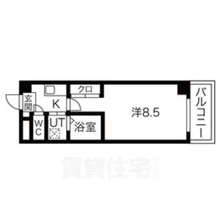 プロビデンス新瑞橋【3階】の間取り