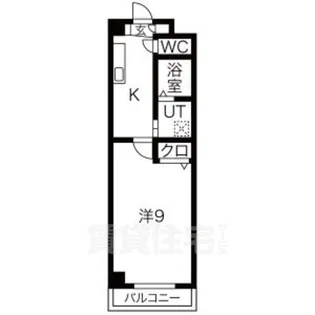ル・ポミエ【3階】の間取り