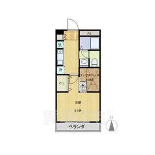 COZY PLACE星ヶ丘【5階】の間取り