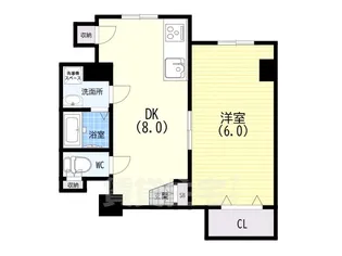 あけぼのコート【101号室】の間取り