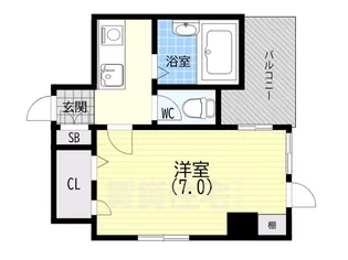 あけぼのコート【2階】の間取り