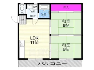 「ネオハイツ生長」【1階】の間取り