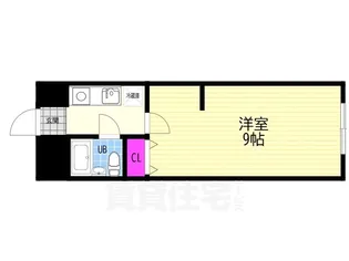 コーポいちらく【2階】の間取り