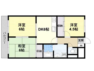 iマンション吉野弐番館【2階】の間取り