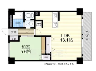 川上サニーハイツ【2階】の間取り