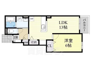 キトラ・メゾン【1階】の間取り