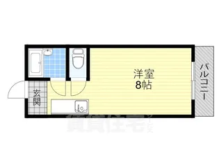 シルクハイツ【2階】の間取り
