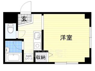 メゾングレースケイ今川【1階】の間取り