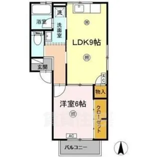 アメニティー春日井【2階】の間取り