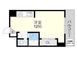 朝日プラザ天王寺ターミナル【1階】の間取り