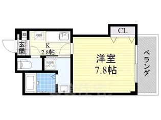 サンドレンスコート【1階】の間取り