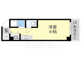 ルシエル文の里【2階】の間取り