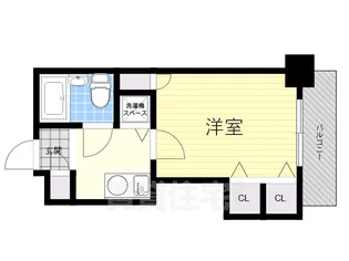 須磨パークアベニュー【5階】の間取り