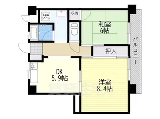 山本マンション【3階】の間取り