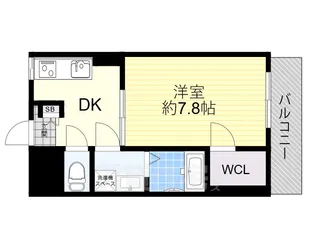 ラ・プリマヴェーラ【1階】の間取り