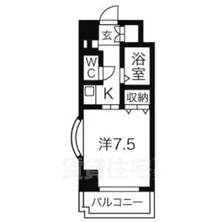 ラ・ポルテ堀田【2階】の間取り