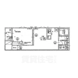 リヴェール神郷【3階】の間取り