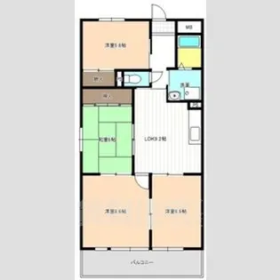 グランドステージNAKANO【3階】の間取り