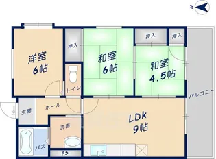 メゾンファミーユ【3階】の間取り