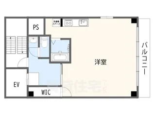 ルイスバラガン【3階】の間取り