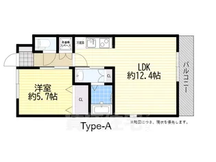 グリーンフィールズ北花田【1階】の間取り