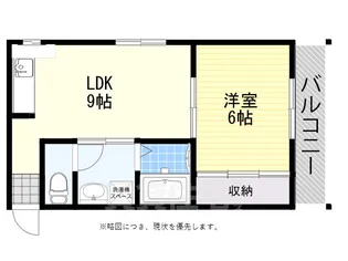 シャトーローレンス【3階】の間取り