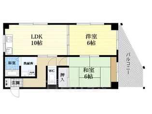ドミール橘【2階】の間取り