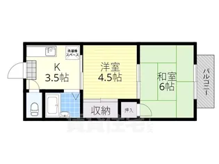 本郷ハイツ【201号室】の間取り