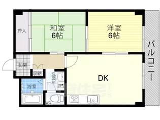野本ビル【7階】の間取り