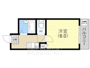 K-court西代【4階】の間取り