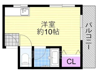国田ハイツ2【203号室】の間取り