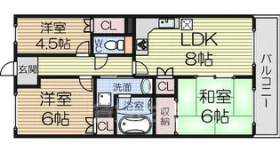 プローブ羽衣【2階】の間取り