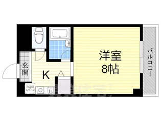 萱野ビル【7階】の間取り