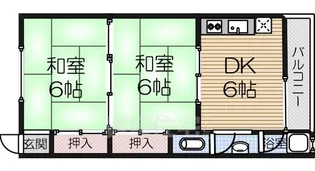 マスターズエル高師浜5805【2階】の間取り
