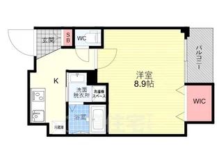 ベラジオ西陣聚楽【7階】の間取り