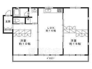 アーバネックス三条【8階】の間取り