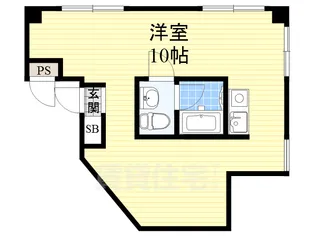 新大阪GHビル【6階】の間取り