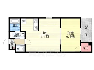 ココングランジュール伏見黒茶屋町【1階】の間取り