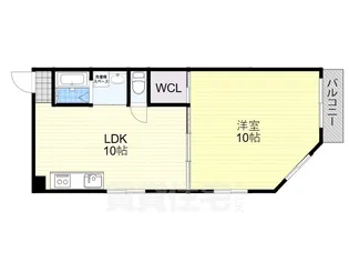 高木ハイツ【2階】の間取り