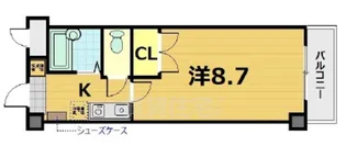 クレスト草津【11階】の間取り