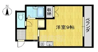カーサセブン【6階】の間取り